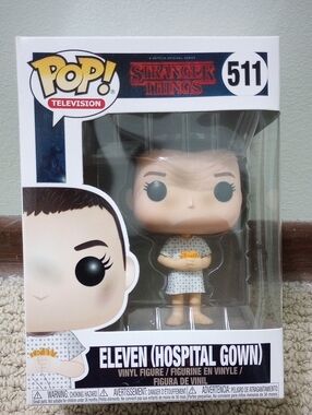 Funko POP! Television Stranger Things #511 Eleven Vinyl Figure - Hospital Gown